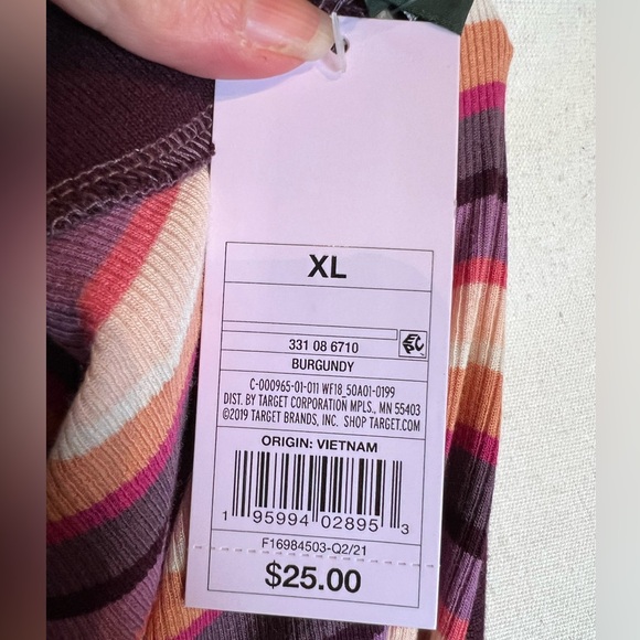 Wild Fable Striped Collared Mini Dress - Picture 6 of 9